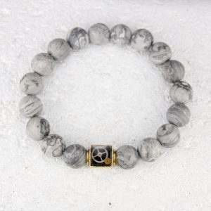 Netstone bead bracelet