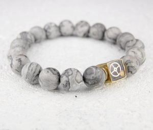 Netstone bead bracelet