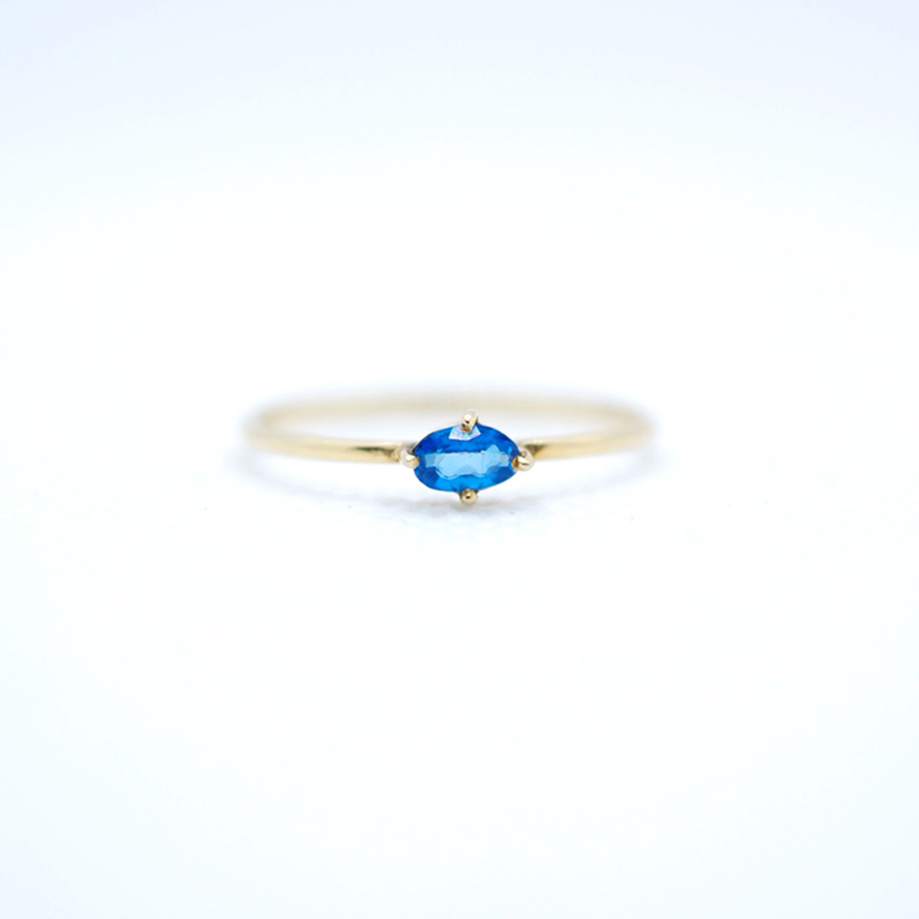 Oval Stone Setting Ring