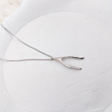 Wishbone pendant