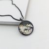 Round Watch Gear Pendant Necklace