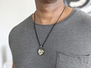 Watch gear pendant necklace