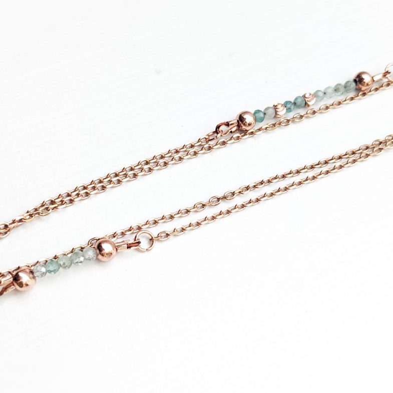 Long layering necklace