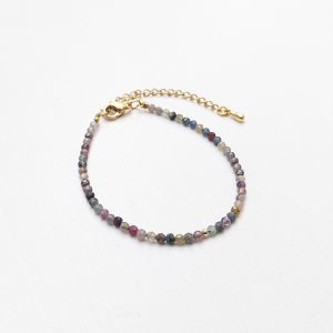 Ruby sapphire bracelet
