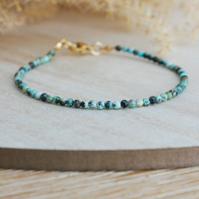 African turquoise bracelet
