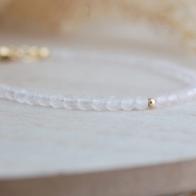 Rose quartz bracelet