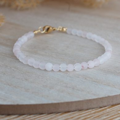 Rose quartz bracelet