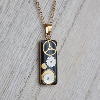 gear necklace