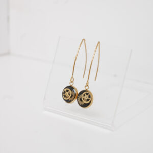steampunk dangling earring