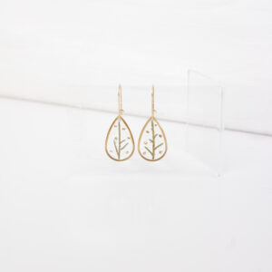 Botanical earrings