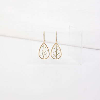 Botanical earrings
