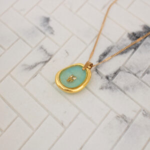 GLD-ORG-RND-NKLCE-002_1 - Blue Pendulum Jewelries