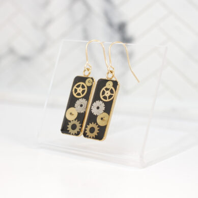Steampunk earring